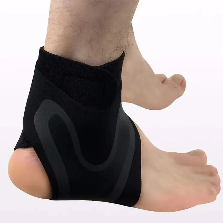 Right foot black
