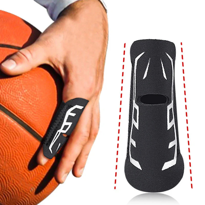 Adjustable Finger Guard – Stretch Finger Sleeve for Basketball, Volleyball, Fitness & Active Wear