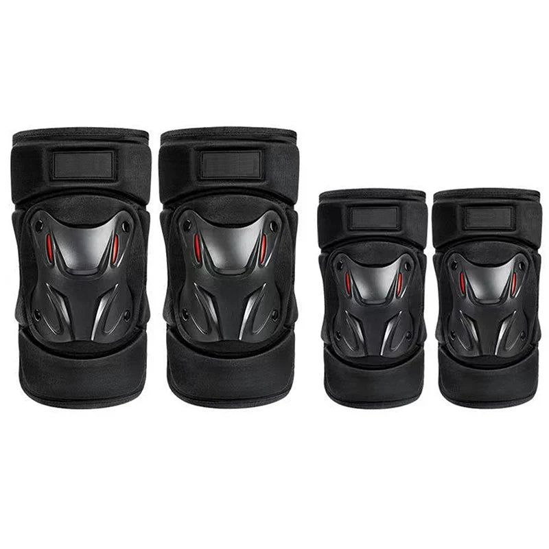 Riding Knee Pad Set – Adjustable Breathable Knee Guards for Motorcycle, Cycling & Outdoor Use
